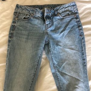 mid rise boot cut jeans